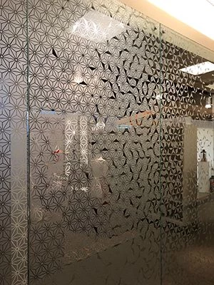 Frosted Vinyl for Showroom for Demdaco in Leawood, Kansas